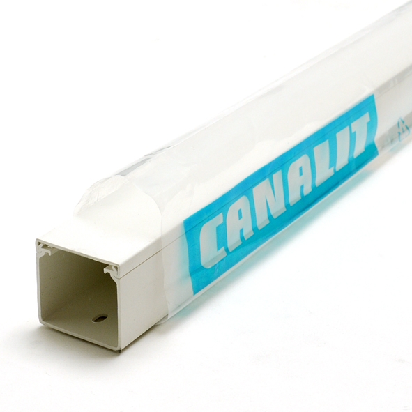 kabelgoot folie 40X40mm wit Canalit