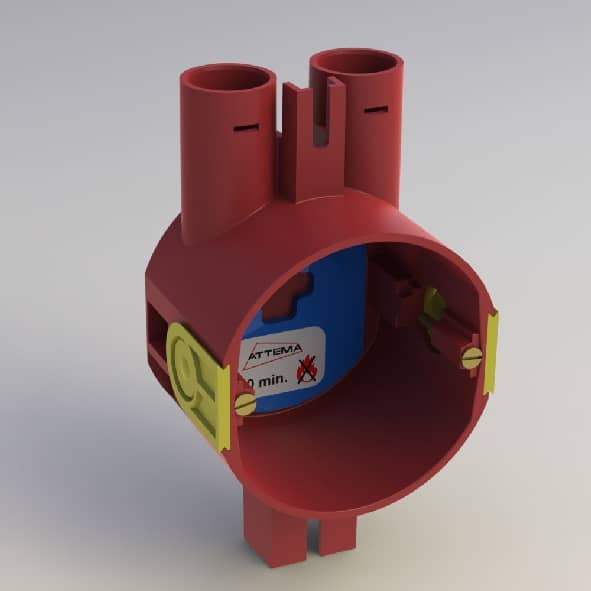 Hollewand inbouwdoos