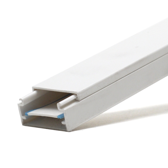 Kabelgoot wit kunststof wit 25X13 9010 Systeem 25