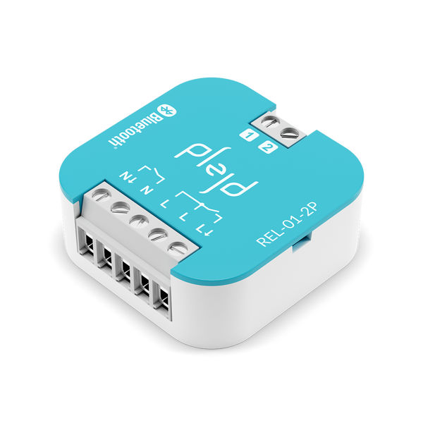 Schakelactor BlueTooth 1 kan. 2x ingang REL-01-2P