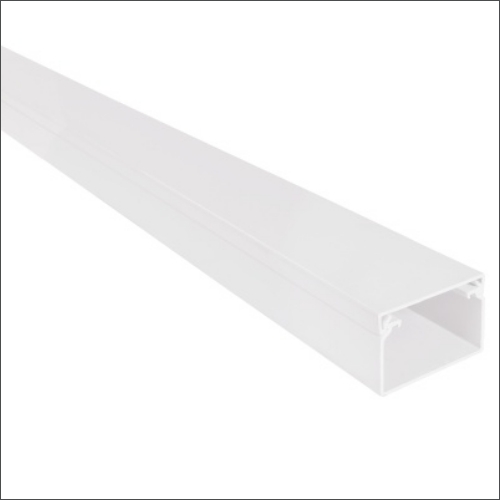 Kabelgoot wit 90x60mm halogeenvrij RAL 9010 in folie verpakt