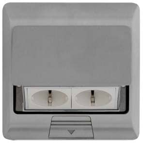 vloerstopcontact rvs