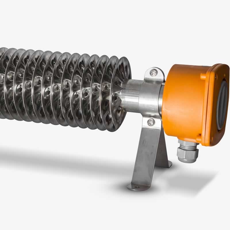 Ribbenbuiskachel 1500W met thermostaat 230V 90cm