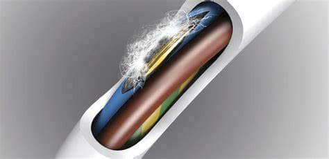 Gebroken elektra kabel