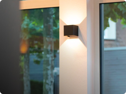 Afbeelding van sfeervolle woonkamer wandverlichting